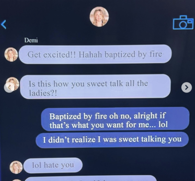 Demi Engemann’s Alleged Messages With Marciano Brunette Are Leaked
